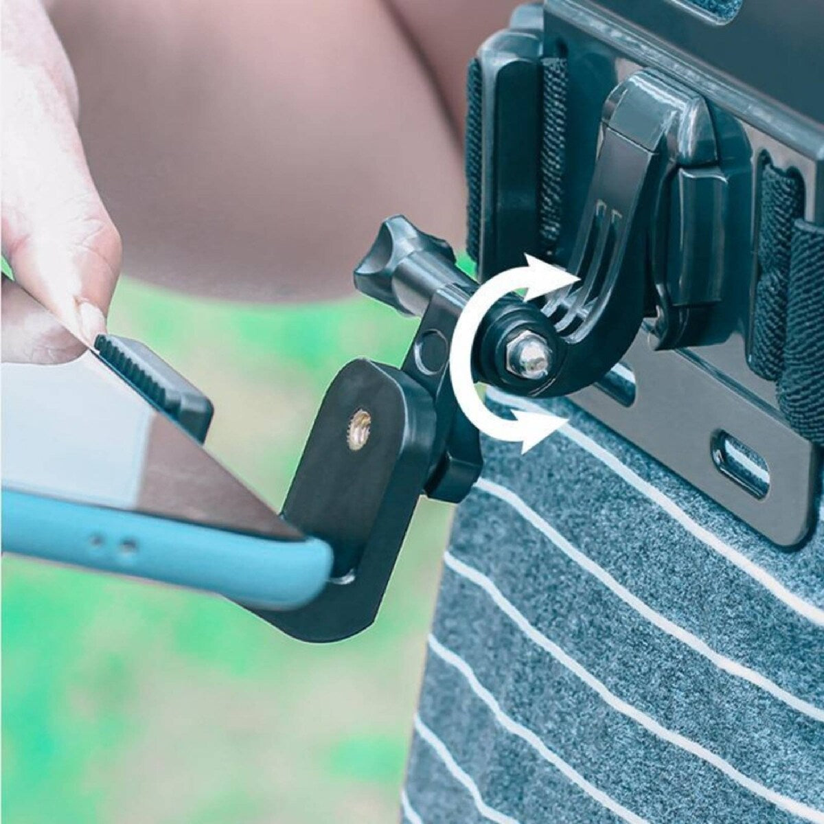 6-Piece Head Strap and Chest Harness Mount Kit for Phone Action Camera