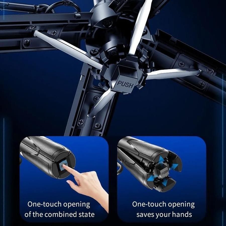 Gimbal Stabilizer 1Axis for iPhone/Cell Phone/Smartphone/Android with Remote Control&Light, Portable Gimbal Tripod Auto Balance Handheld Selfie Stick for Video Recording, Live Streaming