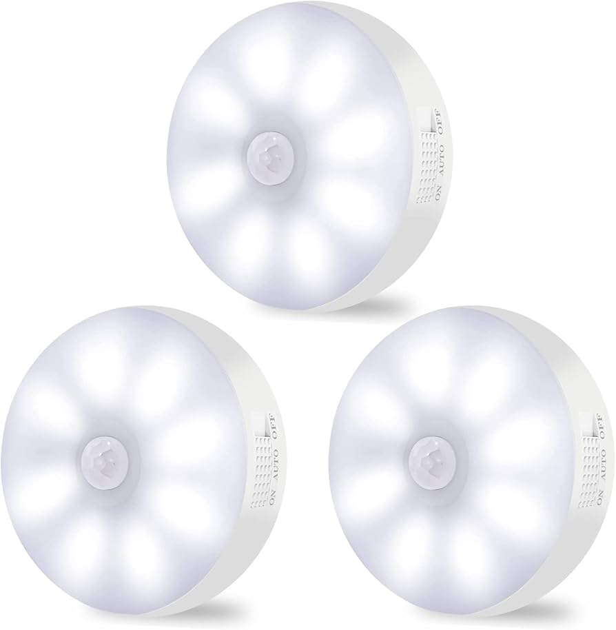 2 pcs Mini Night Light, Portable LED Night Light With 3 Adjustable Color Tones, Wall Lamp, Nursery/Hallway/Bedroom/Bathroom